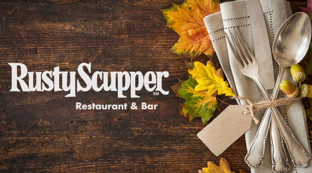 Skip the stress of cooking and cleaning this year and bring your family and friends to Rusty Scupper Restaurant and Bar for a delicious Thanksgiving feast with all the trimmings!